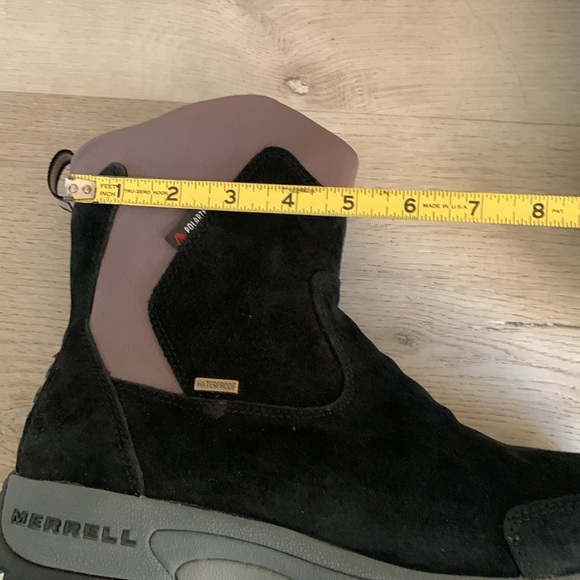 Merrell Polartec Tundra Thinsulate Waterproof Winter Boots‎ Women's Sz 11 black - Picture 13 of 14